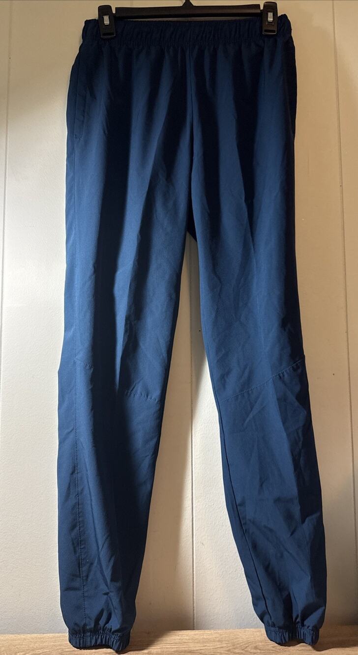 Layer 8 Unisex Quick-Dry Athletic Joggers Pants Navy Blue Size Small VV